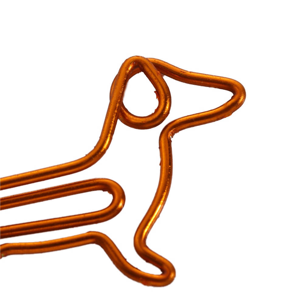 50pcs Dachshund Paper Clips