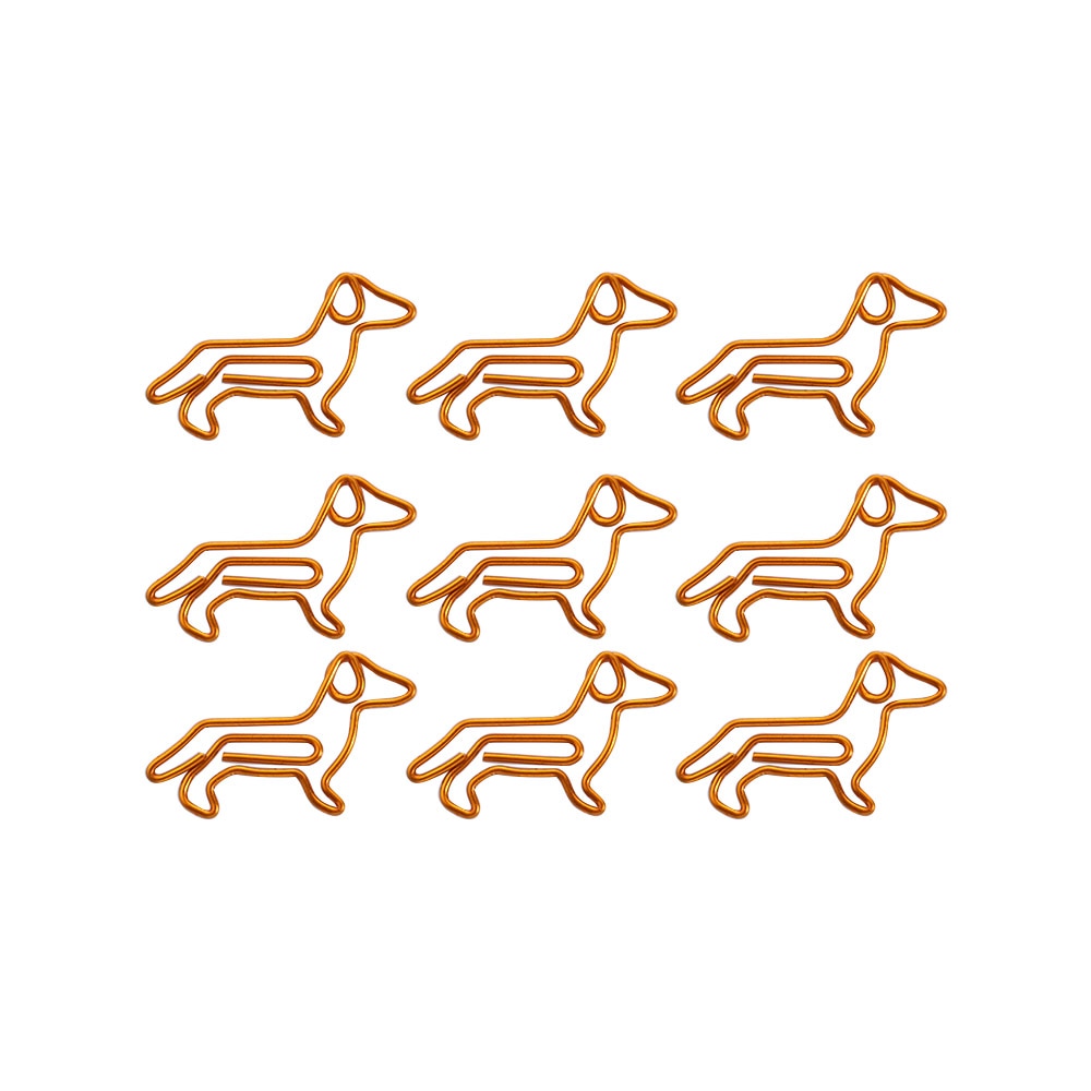 50pcs Dachshund Paper Clips