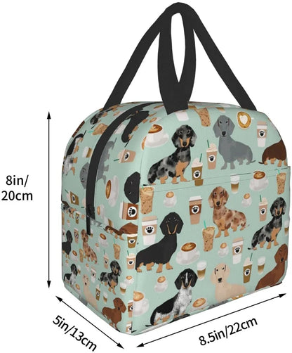 Dachshund Insulated Lunch Cooler