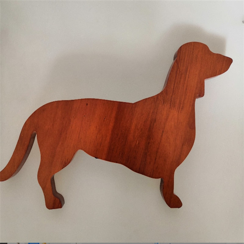 Dachshund Wood Serving Board