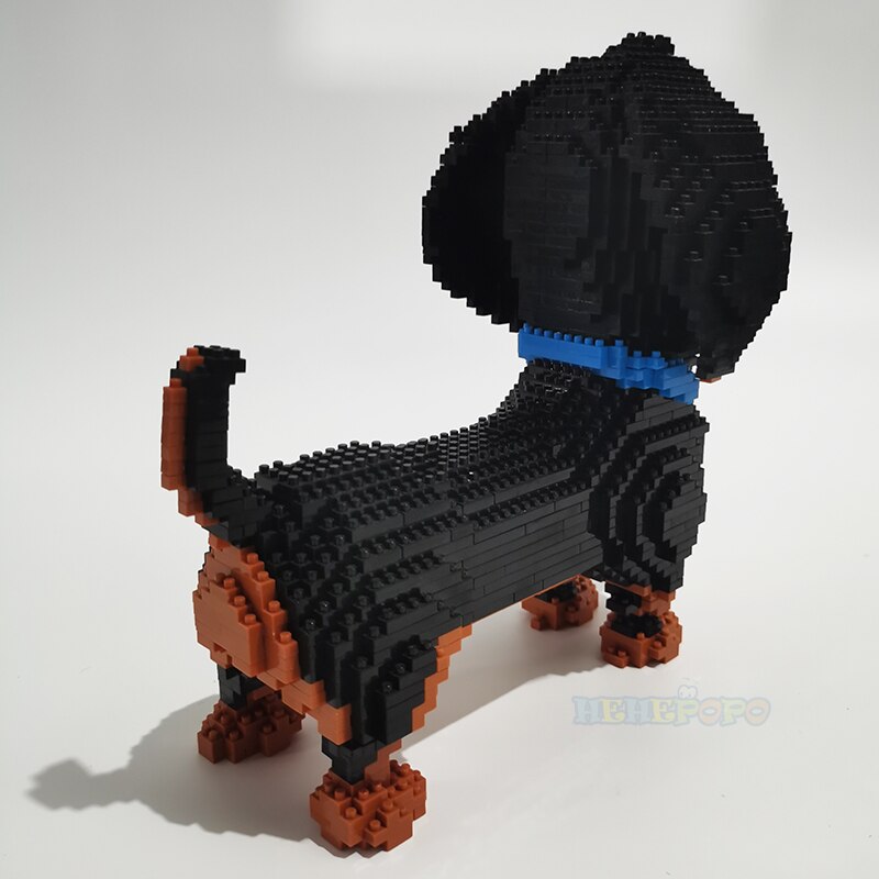 Build-a-Dachshund Building Bricks (2100pcs)