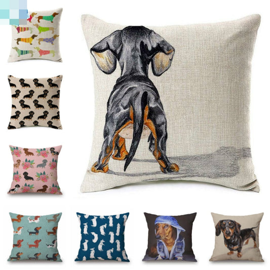 Dachshund Dog Cushion Covers 45X45cm